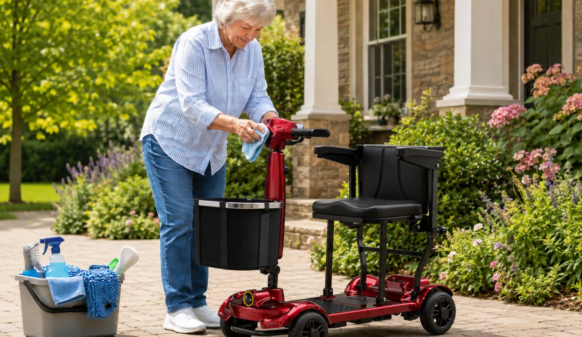 How To Clean An Electric Wheelchair Or Mobility Scooter